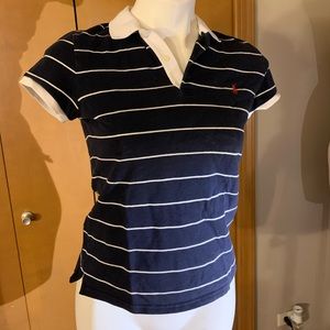 Striped Ralph Lauren Sport Polo